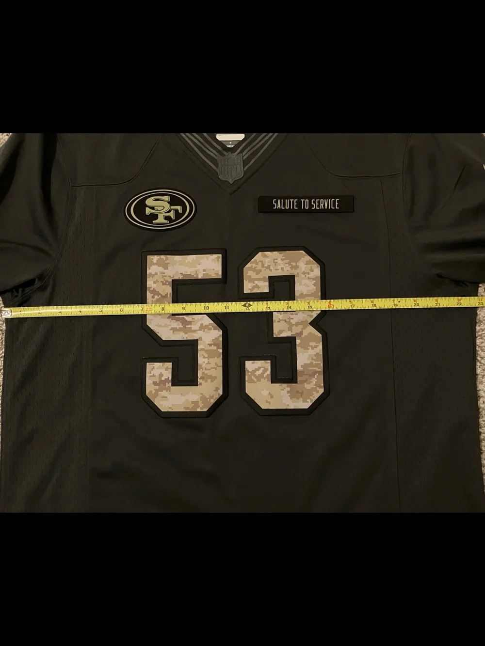 NaVorro Bowman #53 San Francisco 49ers Nike Salute to Service NFL Jersey Medium